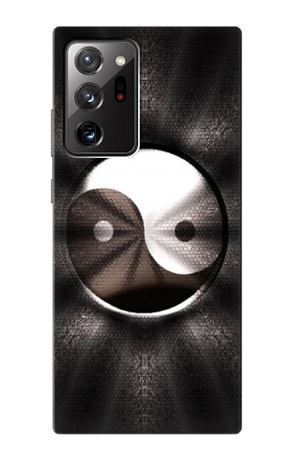 W3241 Yin Yang Symbole Etui Coque Housse et Flip Housse Cuir pour Samsung Galaxy Note 20 Ultra, Ultra 5G