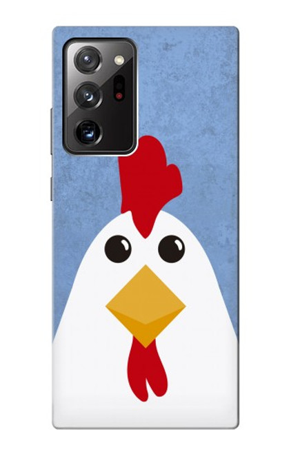 W3254 Poulet Dessin animé Etui Coque Housse et Flip Housse Cuir pour Samsung Galaxy Note 20 Ultra, Ultra 5G