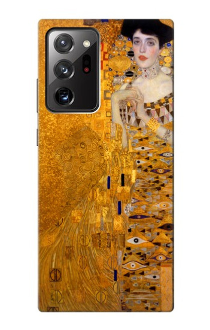 W3332 Gustav Klimt Adele Bloch Bauer Etui Coque Housse et Flip Housse Cuir pour Samsung Galaxy Note 20 Ultra, Ultra 5G