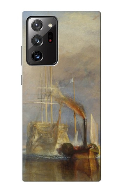 W3338 J. M. W. Turner Le Téméraire Etui Coque Housse et Flip Housse Cuir pour Samsung Galaxy Note 20 Ultra, Ultra 5G