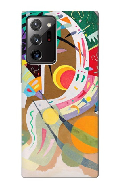 W3346 Vasily Kandinsky Guggenheim Etui Coque Housse et Flip Housse Cuir pour Samsung Galaxy Note 20 Ultra, Ultra 5G