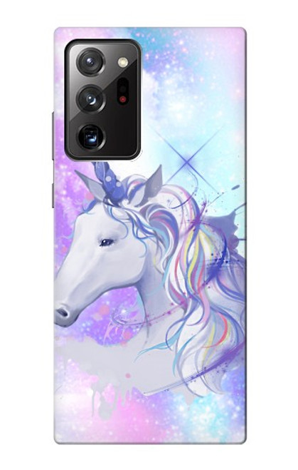 W3375 Licorne Etui Coque Housse et Flip Housse Cuir pour Samsung Galaxy Note 20 Ultra, Ultra 5G