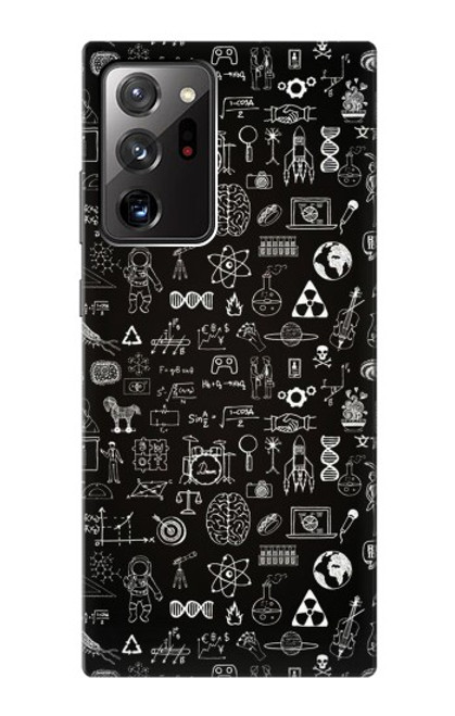 W3426 Noirboard sciences Etui Coque Housse et Flip Housse Cuir pour Samsung Galaxy Note 20 Ultra, Ultra 5G