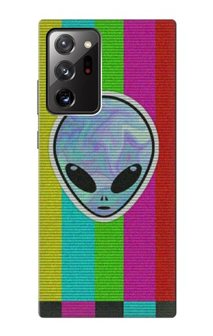 W3437 Extraterrestre Aucun signal Etui Coque Housse et Flip Housse Cuir pour Samsung Galaxy Note 20 Ultra, Ultra 5G