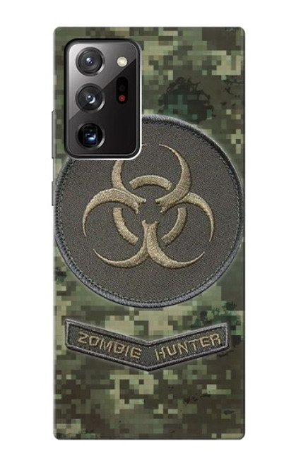 W3468 Biohazard Zombie Hunter Graphic Etui Coque Housse et Flip Housse Cuir pour Samsung Galaxy Note 20 Ultra, Ultra 5G