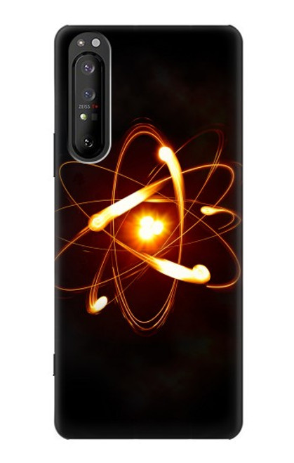 W3547 atome Quantique Etui Coque Housse et Flip Housse Cuir pour Sony Xperia 1 II