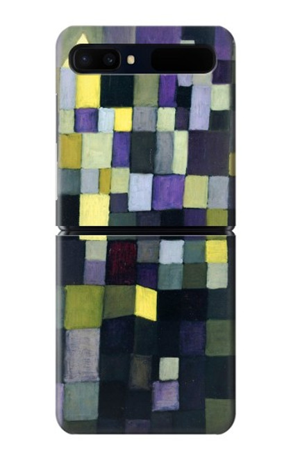 W3340 Architecture Paul Klee Etui Coque Housse et Flip Housse pour Samsung Galaxy Z Flip 5G