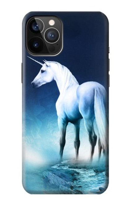 W1130 licorne Cheval Etui Coque Housse et Flip Housse Cuir pour iPhone 12, iPhone 12 Pro