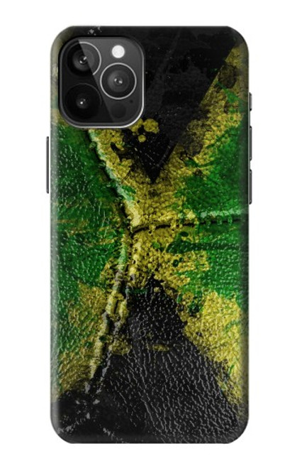 W3319 Jamaïque Drapeau graphique Football Millésime Etui Coque Housse et Flip Housse Cuir pour iPhone 12 Pro Max