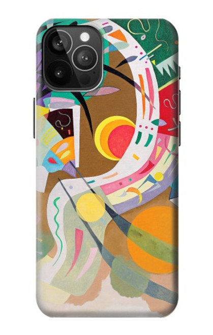 W3346 Vasily Kandinsky Guggenheim Etui Coque Housse et Flip Housse Cuir pour iPhone 12 Pro Max