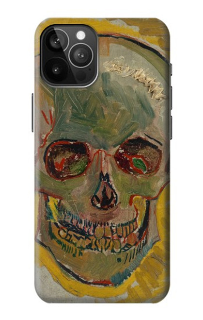 W3359 Vincent Van Gogh Crâne Etui Coque Housse et Flip Housse Cuir pour iPhone 12 Pro Max