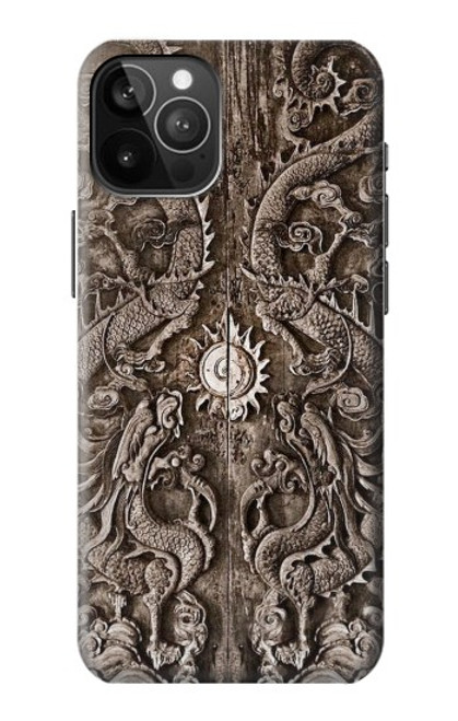 W3395 dragon Porte Etui Coque Housse et Flip Housse Cuir pour iPhone 12 Pro Max