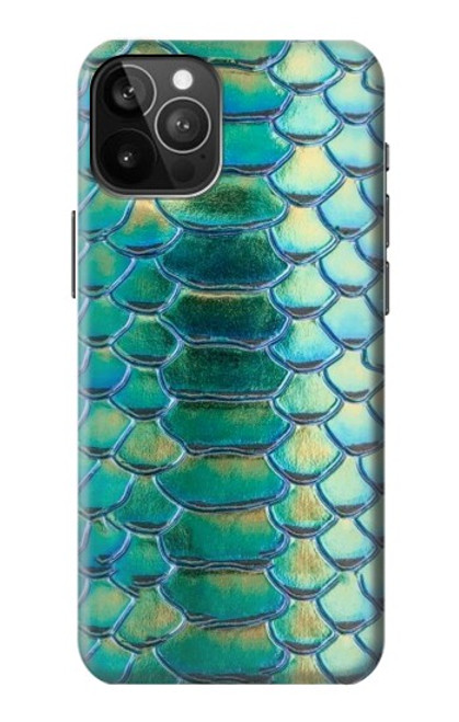 W3414 Vert Serpent Échelle graphique Imprimer Etui Coque Housse et Flip Housse Cuir pour iPhone 12 Pro Max