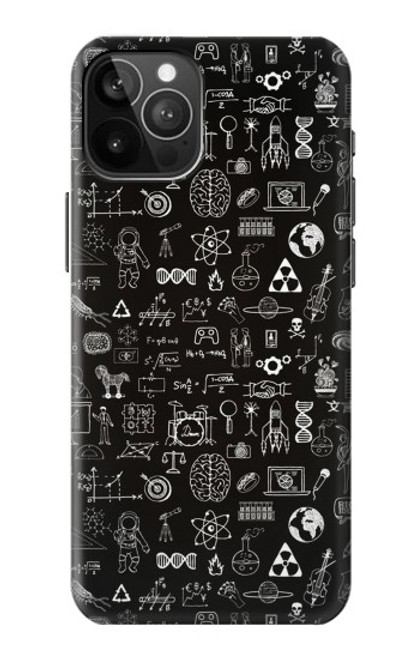 W3426 Noirboard sciences Etui Coque Housse et Flip Housse Cuir pour iPhone 12 Pro Max