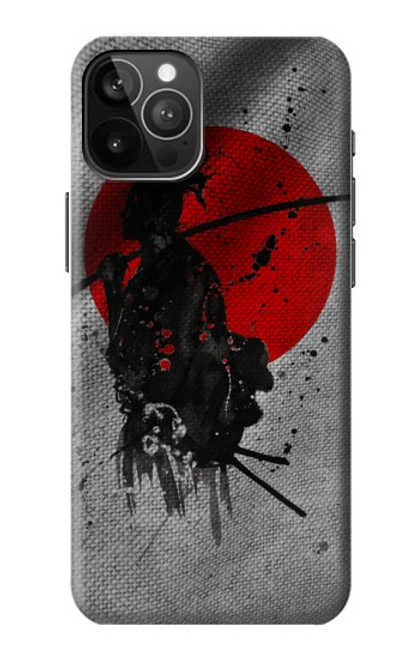 W3517 Japon Drapeau Samurai Etui Coque Housse et Flip Housse Cuir pour iPhone 12 Pro Max