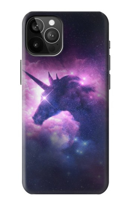 W3538 Licorne Galaxie Etui Coque Housse et Flip Housse Cuir pour iPhone 12 Pro Max