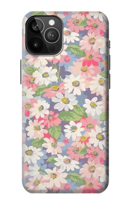 W3688 Motif d'art floral floral Etui Coque Housse et Flip Housse Cuir pour iPhone 12 Pro Max