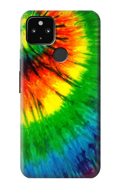 W3422 tie Dye Etui Coque Housse et Flip Housse Cuir pour Google Pixel 4a 5G