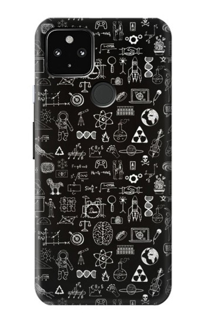 W3426 Noirboard sciences Etui Coque Housse et Flip Housse Cuir pour Google Pixel 4a 5G