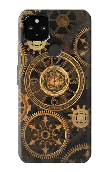 W3442 vitesse d'horloge Etui Coque Housse et Flip Housse Cuir pour Google Pixel 4a 5G