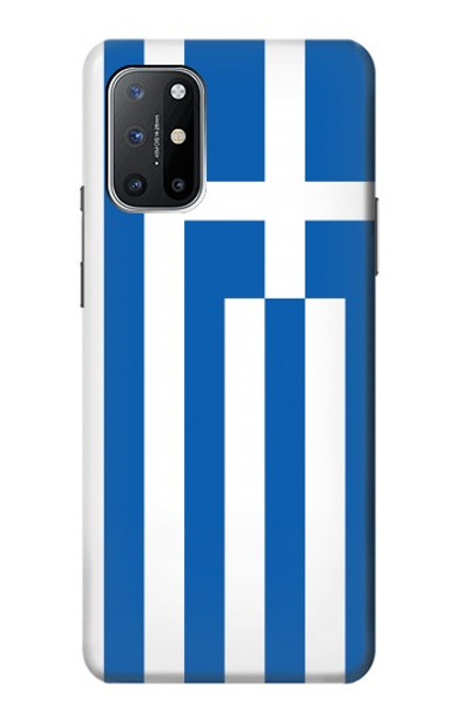 W3102 Drapeau de la Grèce Etui Coque Housse et Flip Housse Cuir pour OnePlus 8T