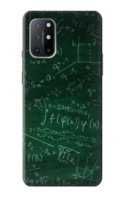 W3190 Formule Math Vertboard Etui Coque Housse et Flip Housse Cuir pour OnePlus 8T