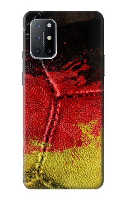 W3303 Allemagne Drapeau graphique Football Millésime Etui Coque Housse et Flip Housse Cuir pour OnePlus 8T