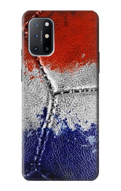 W3304 France Drapeau graphique Football Millésime Etui Coque Housse et Flip Housse Cuir pour OnePlus 8T