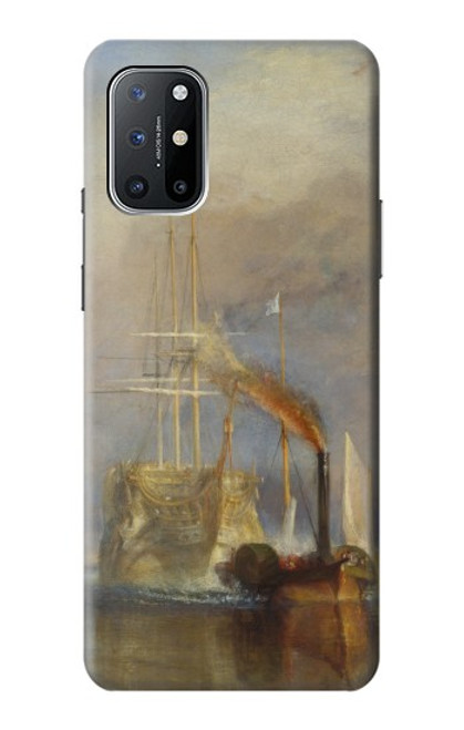 W3338 J. M. W. Turner Le Téméraire Etui Coque Housse et Flip Housse Cuir pour OnePlus 8T