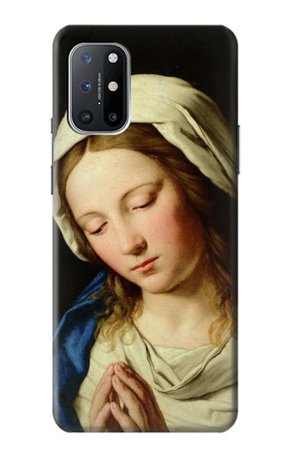 W3476 Prière Vierge Marie Etui Coque Housse et Flip Housse Cuir pour OnePlus 8T
