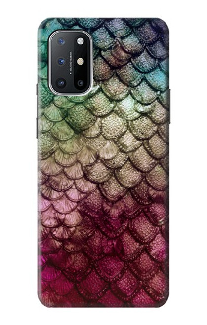 W3539 Sirène écailles de poisson Etui Coque Housse et Flip Housse Cuir pour OnePlus 8T