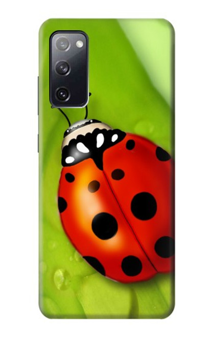 W0892 Coccinelle Etui Coque Housse et Flip Housse Cuir pour Samsung Galaxy S20 FE