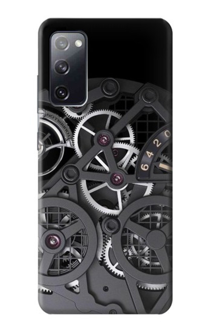 W3176 A l'intérieur Montre Noir Etui Coque Housse et Flip Housse Cuir pour Samsung Galaxy S20 FE