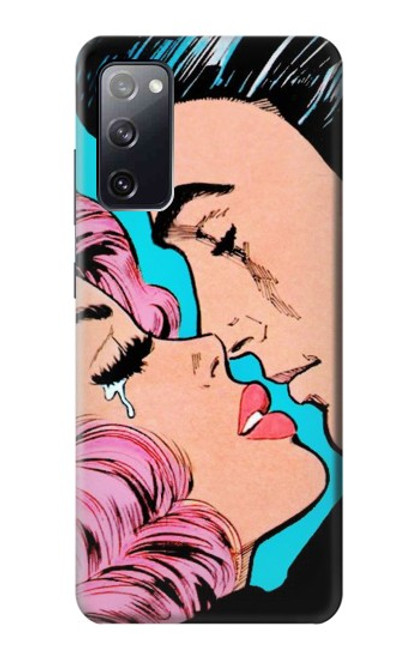 W3469 Pop Art Etui Coque Housse et Flip Housse Cuir pour Samsung Galaxy S20 FE