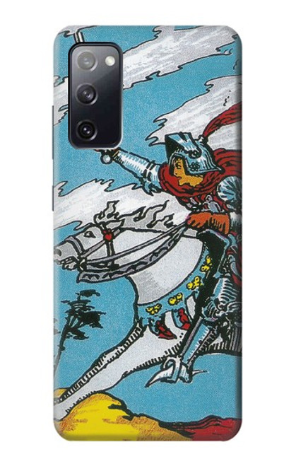 W3731 Carte de tarot chevalier des épées Etui Coque Housse et Flip Housse Cuir pour Samsung Galaxy S20 FE