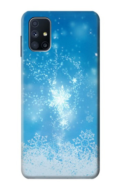 W2923 sortes Congelé neige Magie des Etui Coque Housse et Flip Housse Cuir pour Samsung Galaxy M51