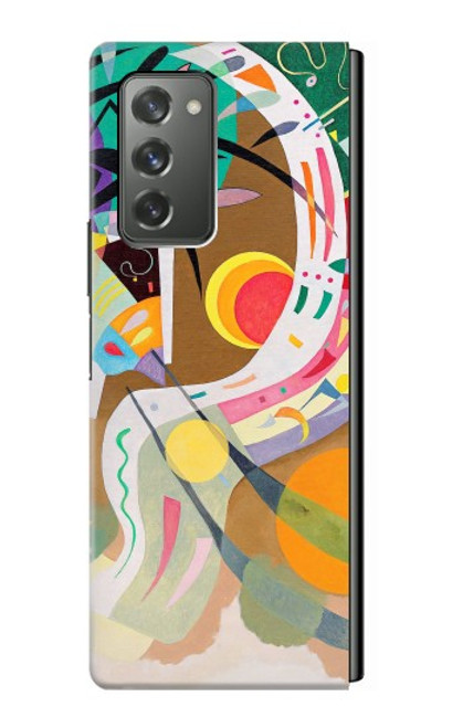 W3346 Vasily Kandinsky Guggenheim Etui Coque Housse et Flip Housse pour Samsung Galaxy Z Fold2 5G