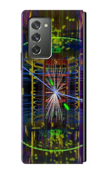 W3545 Collision de particules Quantiques Etui Coque Housse et Flip Housse pour Samsung Galaxy Z Fold2 5G