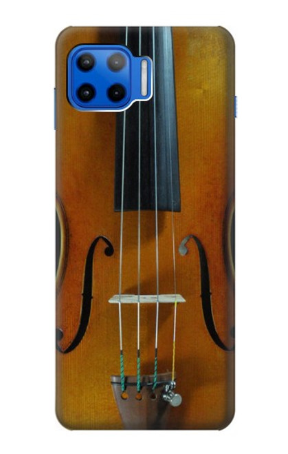 W3234 Violon Etui Coque Housse et Flip Housse Cuir pour Motorola Moto G 5G Plus