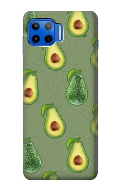 W3285 Motif d'avocat Etui Coque Housse et Flip Housse Cuir pour Motorola Moto G 5G Plus