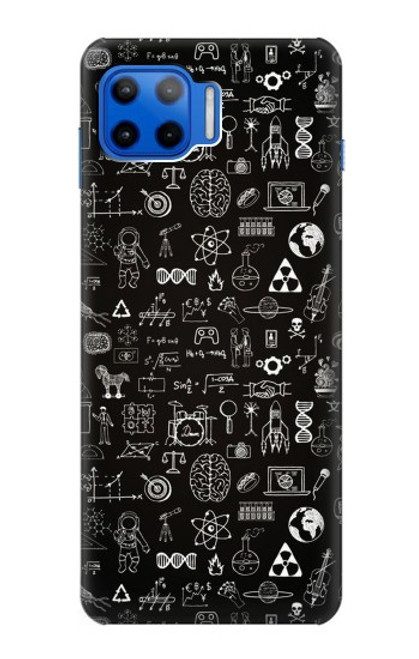 W3426 Noirboard sciences Etui Coque Housse et Flip Housse Cuir pour Motorola Moto G 5G Plus