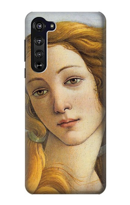 W3058 Botticelli Naissance de Vénus Peinture Etui Coque Housse et Flip Housse Cuir pour Motorola Edge