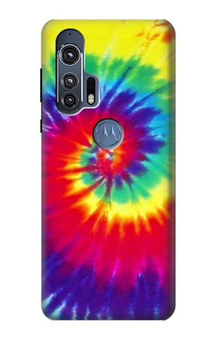 W2884 Tie Dye Swirl couleur Etui Coque Housse et Flip Housse Cuir pour Motorola Edge+