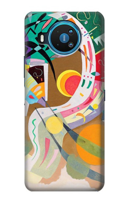 W3346 Vasily Kandinsky Guggenheim Etui Coque Housse et Flip Housse Cuir pour Nokia 8.3 5G