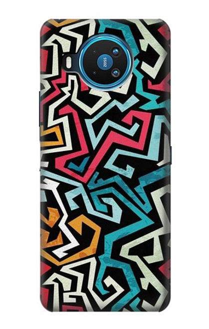 W3712 Motif Pop Art Etui Coque Housse et Flip Housse Cuir pour Nokia 8.3 5G