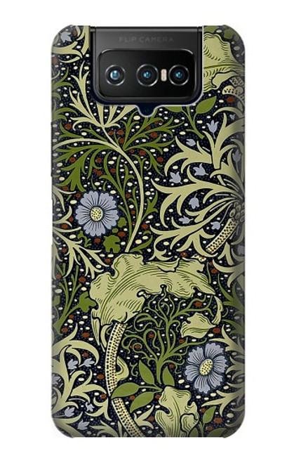 W3792 William Morris Etui Coque Housse et Flip Housse Cuir pour ASUS ZenFone 7 Pro