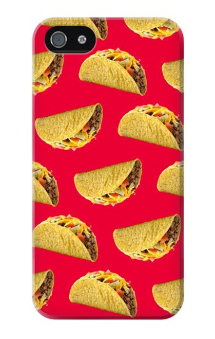 W3755 Tacos mexicains Etui Coque Housse et Flip Housse Cuir pour iPhone 4 4S