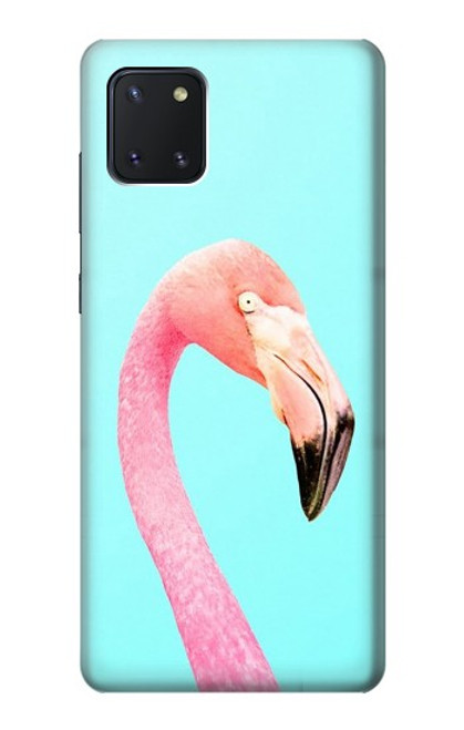 W3708 Flamant rose Etui Coque Housse et Flip Housse Cuir pour Samsung Galaxy Note10 Lite