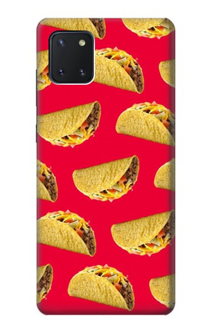 W3755 Tacos mexicains Etui Coque Housse et Flip Housse Cuir pour Samsung Galaxy Note10 Lite