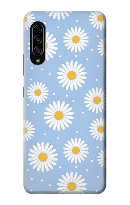 W3681 Motif de fleurs de marguerite Etui Coque Housse et Flip Housse Cuir pour Samsung Galaxy A90 5G